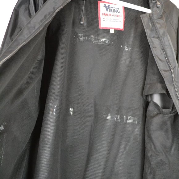 Viking  Rain black Jacket  size XL NWOT summer spring - Picture 4 of 8